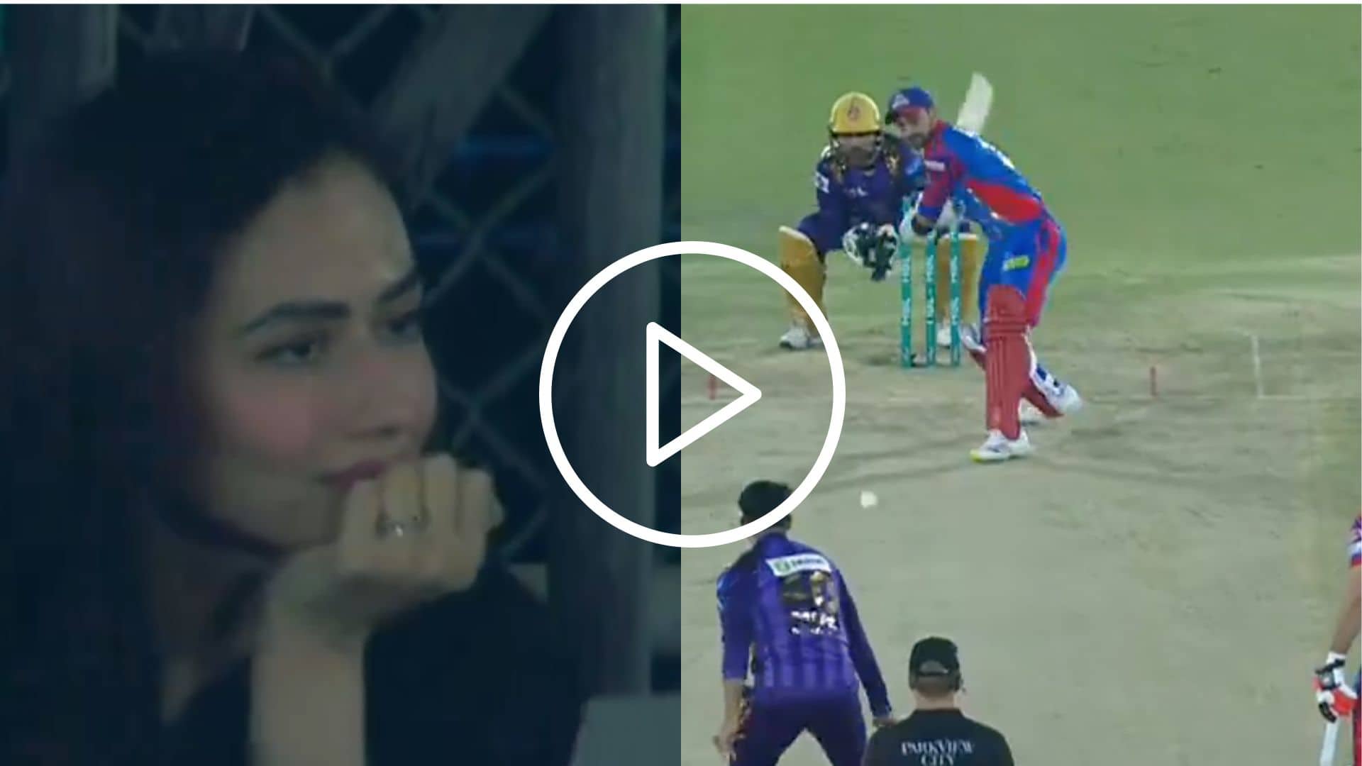 [Watch] Shoaib Malik's Wife Sana Javed Disappointed After Batter's Failure In PSL 